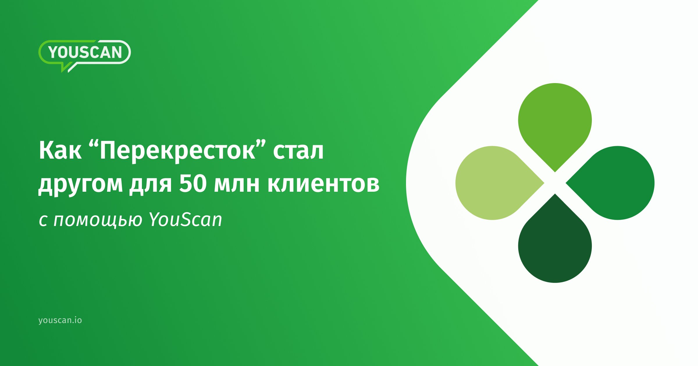 Как “Перекресток” стал другом для 50 млн клиентов с помощью YouScan |  YouScan