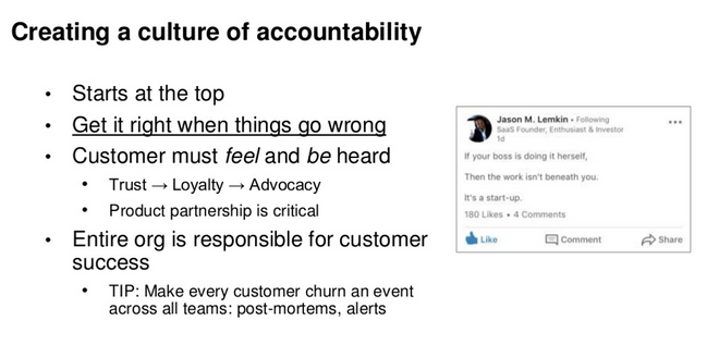 Creating a culture oa accountability