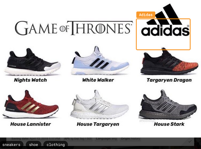 Game of Thrones 8. Adidas