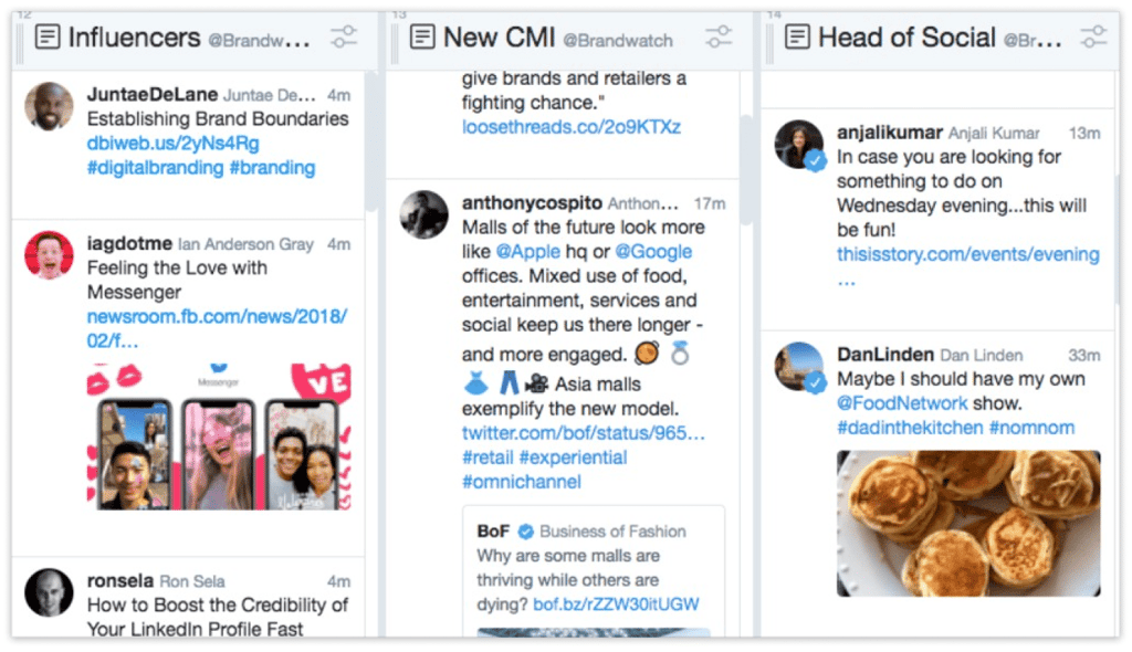 TweetDeck Dashboard