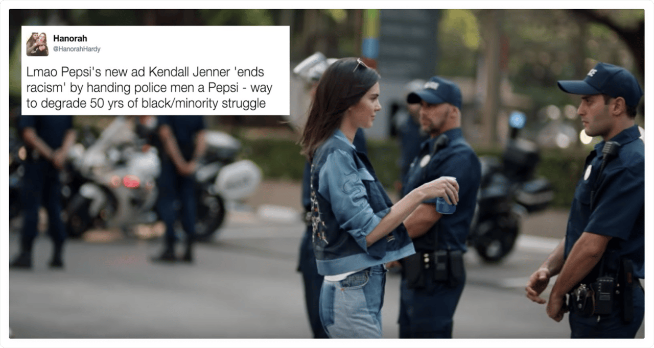 Pepsi campaing backlash: Major brands should stay true to their brand values and brand identity
