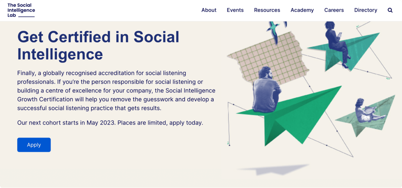 Social Intelligence Lab Growth Certification