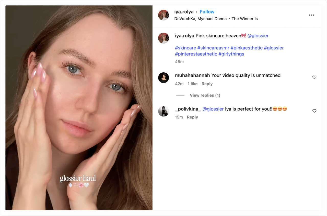 Potential ambassadors are those who spontaneously promote you across social media