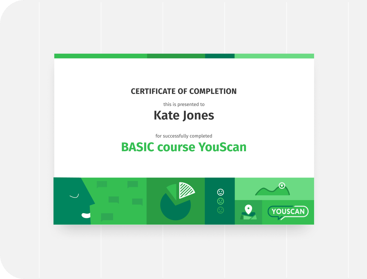 Сертификат YouScan