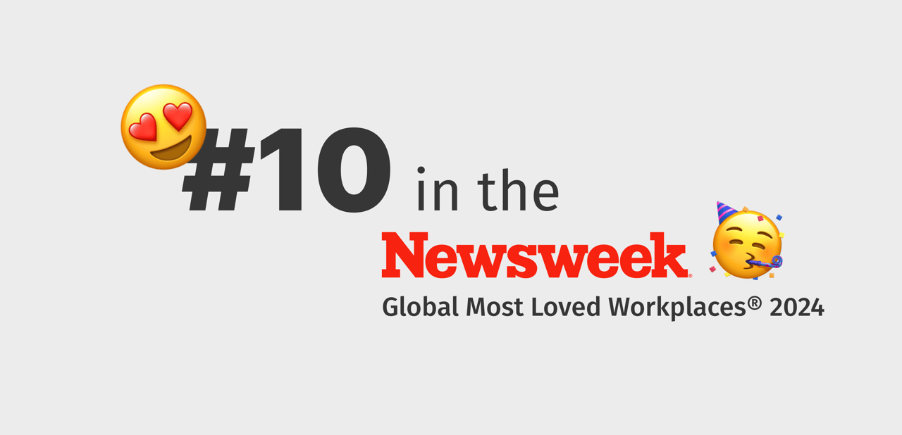 YouScan nombrada como uno de los Global Most Loved Workplaces® 2024 por Newsweek! 🎉