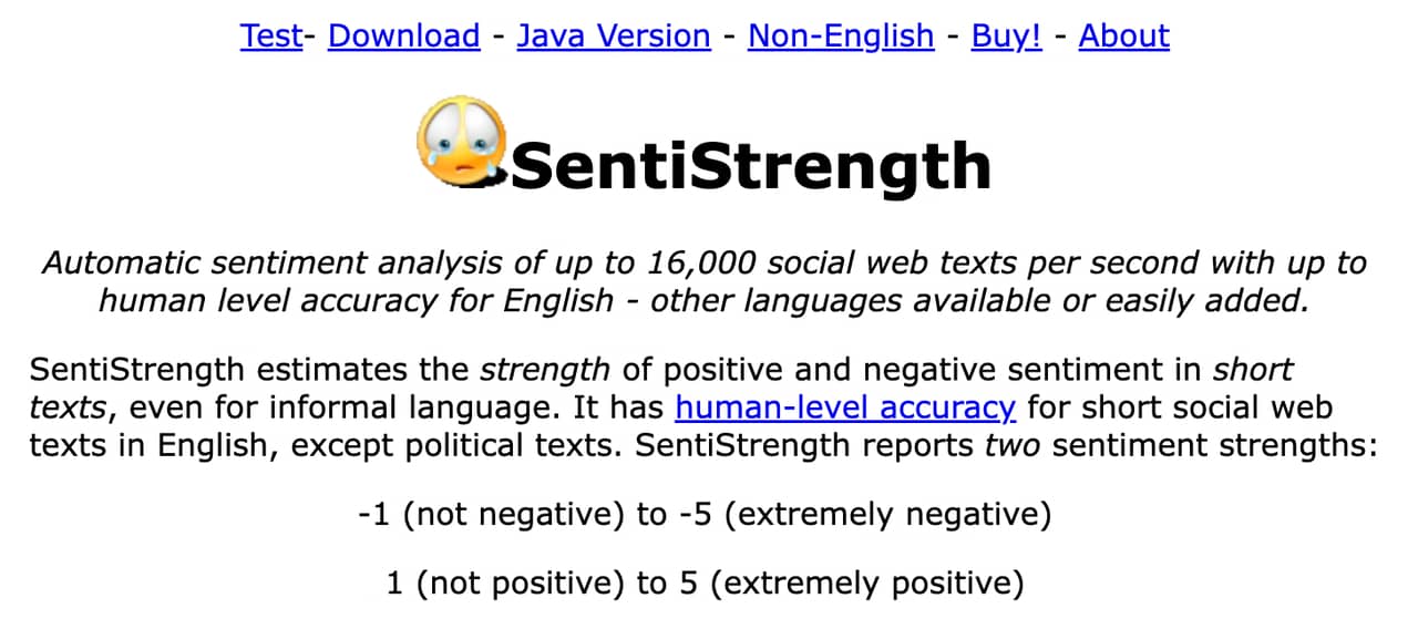 SentiStrength