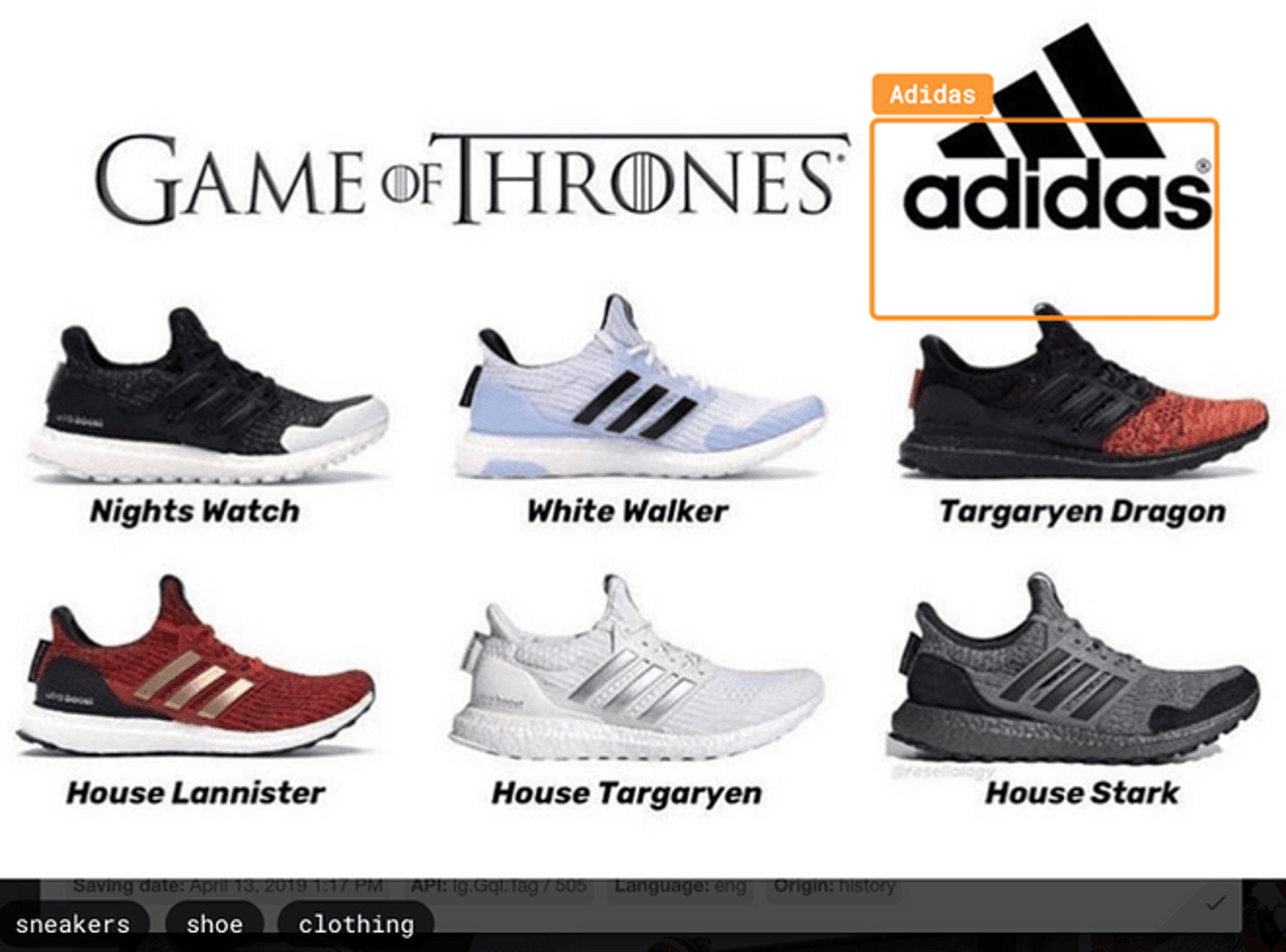 Adidas and Game of Thrones