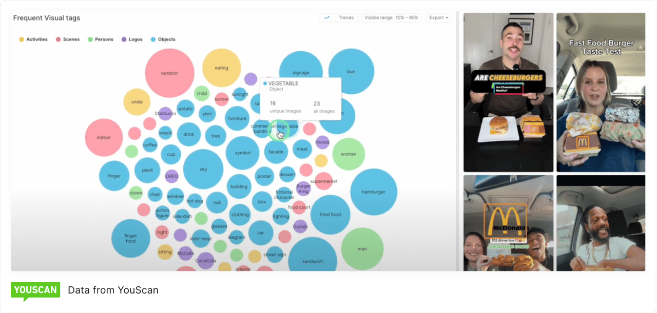 YouScan visual tags