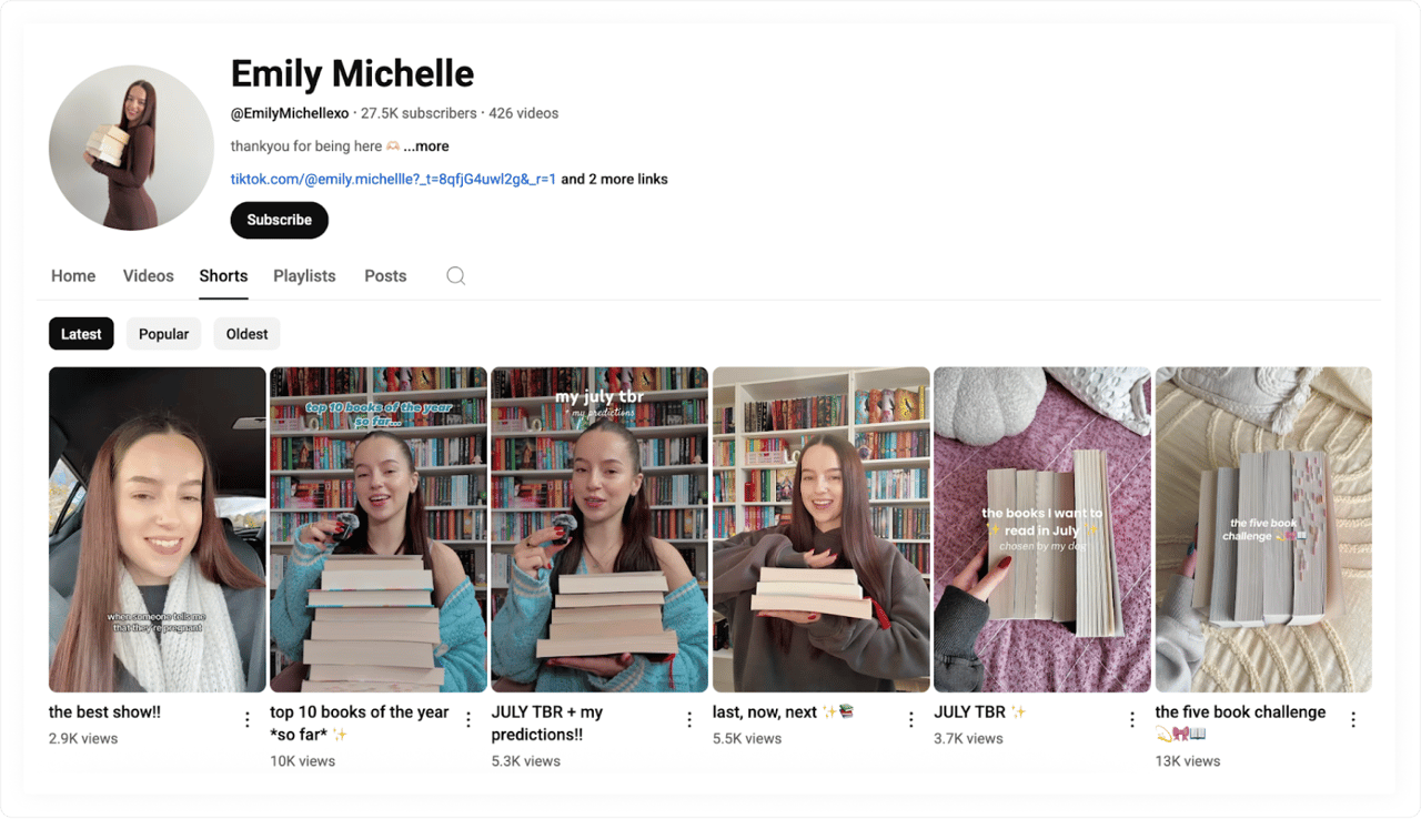 YouTube influencers are tapping into a different type of audience than TikTok influencers
