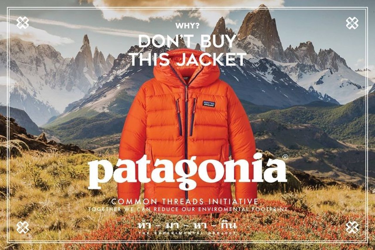 Patagonia sustainability campaign contributes to brand consistency