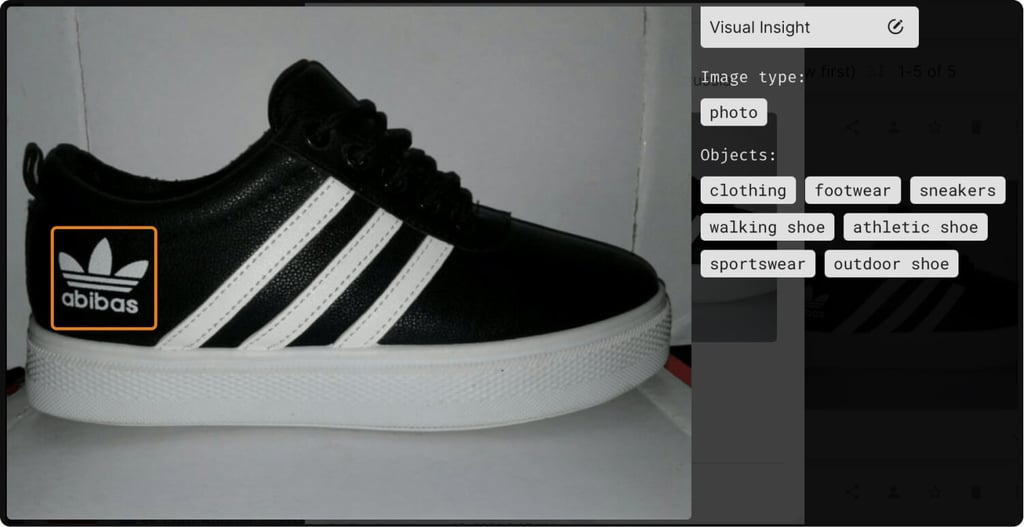 Подделка Adidas
